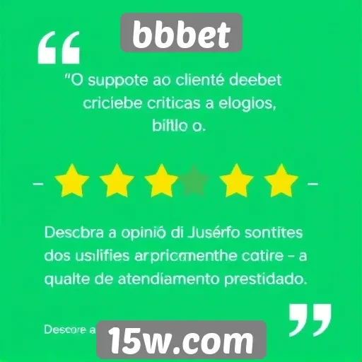 Críticas e elogios ao suporte ao cliente da BBBet